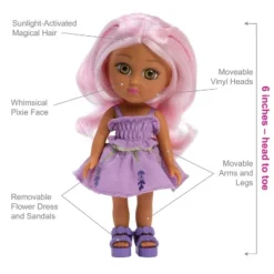 Adora Fairy Garden Friends - 6 Inch Interactive Doll With Magical Hair - Lavender -Doll Paradise Shop GUEST db9fe804 850b 49b0 bd85 a37e0e9fad52