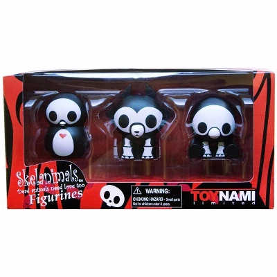 Toynami, Inc. Skelanimals PVC Mini Figure Box Set | Pen | Jae | Pudge 1 Toynami, Inc. Skelanimals PVC Mini Figure Box Set | Pen | Jae | Pudge