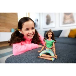 ​Barbie Made To Move Doll - Green Dye Pants