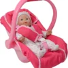 The New York Doll Collection Baby Doll Unicorn Car Seat
