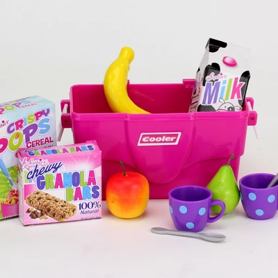 Sophia’s Cooler, Mugs And Grocery Food Set For 18'' Dolls, Hot Pink 3 Sophia’s Cooler, Mugs And Grocery Food Set For 18'' Dolls, Hot Pink - Image 3