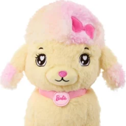 Barbie Salon Pet Adventure Stuffed Animal, Poodle With Themed Purse And 6 Accessories