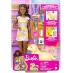 Barbie Doll Newborn Pups Playset - Brunette Hair -Doll Paradise Shop GUEST ef860a94 9b29 4b7c b4af 78d897f188a4