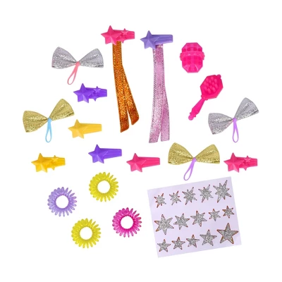 Glam-R-Ranch Midnight Rainbow - Rainbow Sparkle Unicorn With Hair Accessories 2 Glam-R-Ranch Midnight Rainbow - Rainbow Sparkle Unicorn With Hair Accessories - Image 2