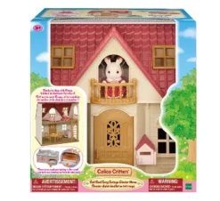 Calico Critters Red Roof Cozy Cottage, Dollhouse Playset With Figure, Furniture And Accessories -Doll Paradise Shop GUEST f288a065 4bca 43f7 94b5 89868572ad46