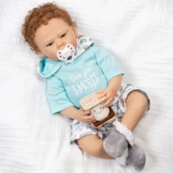Paradise Galleries Reborn Baby Doll I Love You S-Mores 20 Inch Baby Doll - Brown Hair/Blue Gray Eyes 14 Paradise Galleries Reborn Baby Doll I Love You S-Mores 20 Inch Baby Doll - Brown Hair/Blue Gray Eyes -Doll Paradise Shop GUEST fc6d7169 4615 4737 8ba0 b8e6895026e2