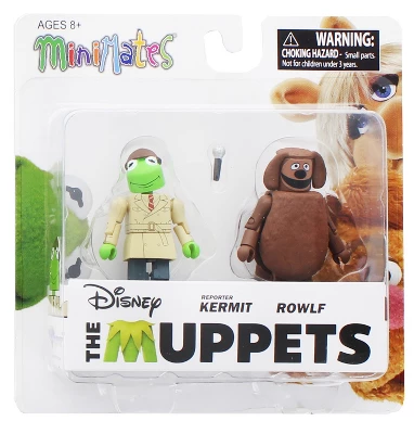 Diamond Comic Distributors, Inc. Muppets Reporter Kermit & Rowlf 2-Pack Series 2 Minimates 1 Diamond Comic Distributors, Inc. Muppets Reporter Kermit & Rowlf 2-Pack Series 2 Minimates