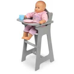 Badger Basket Doll High Chair - Executive Gray 5 Badger Basket Doll High Chair - Executive Gray -Doll Paradise Shop GUEST fdc45caf 75b8 4016 9c5a 6be1f47e32cb