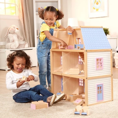 Melissa & Doug Multi-Level Dollhouse 4 Melissa & Doug Multi-Level Dollhouse - Image 4