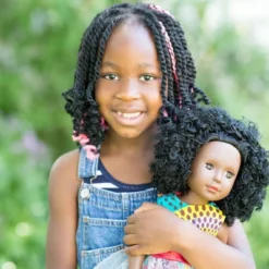 Ikuzi Dolls Multi Colored Dress Doll With Black Hair 18" Fashion Doll -Doll Paradise Shop GUEST fe82c15d 6658 4ecd a889 845d4ce56e68